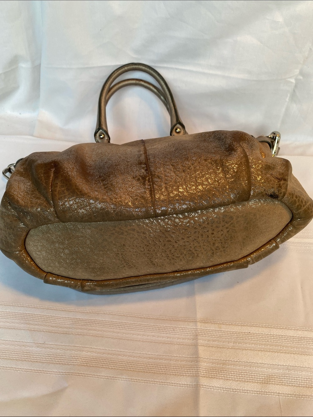 Coach 18931 Sophia Madison Leather Shoulder Satchel with Removable Strap - Picture 3 of 7